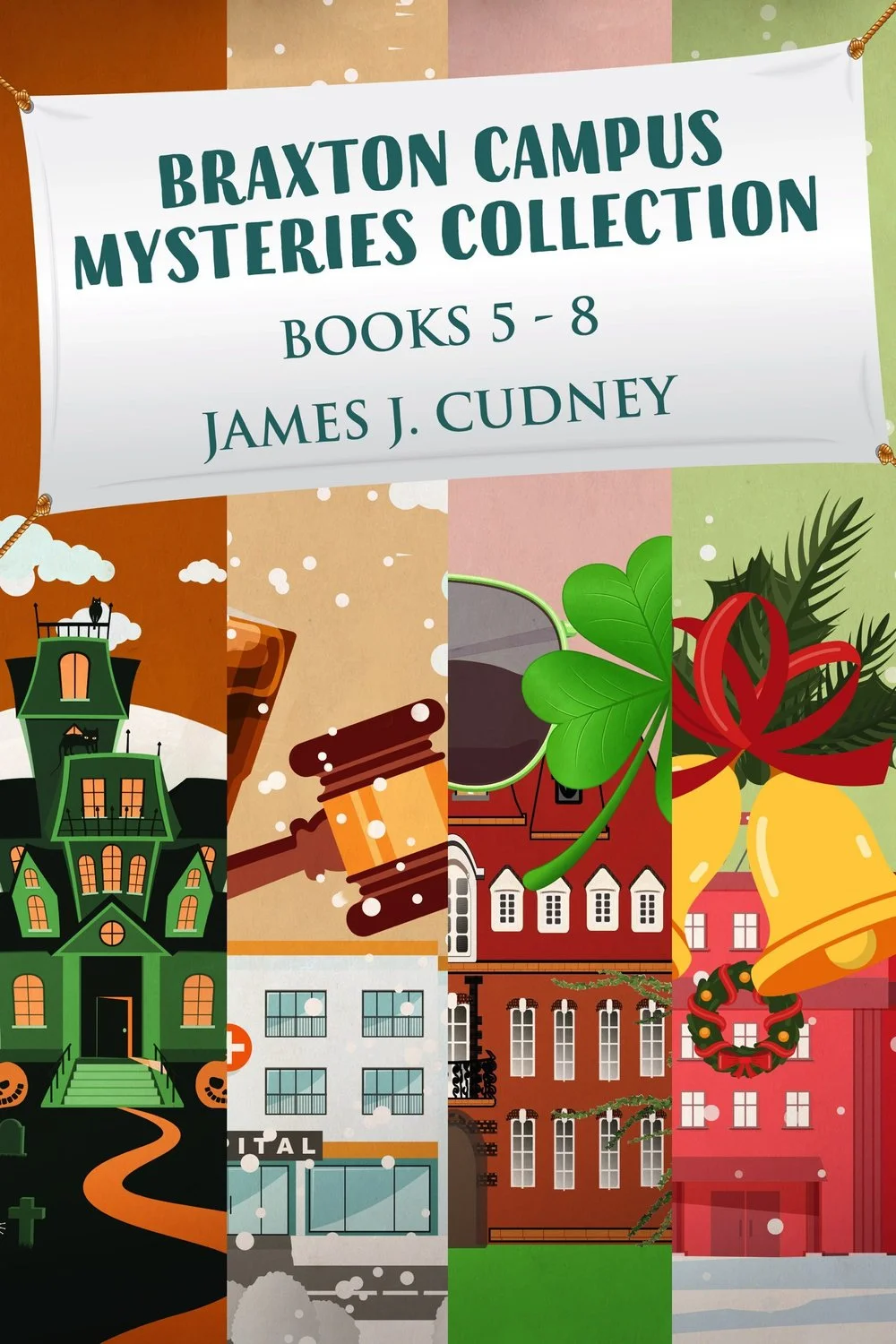 Braxton Campus Mysteries Collection - Books 5-8 cover