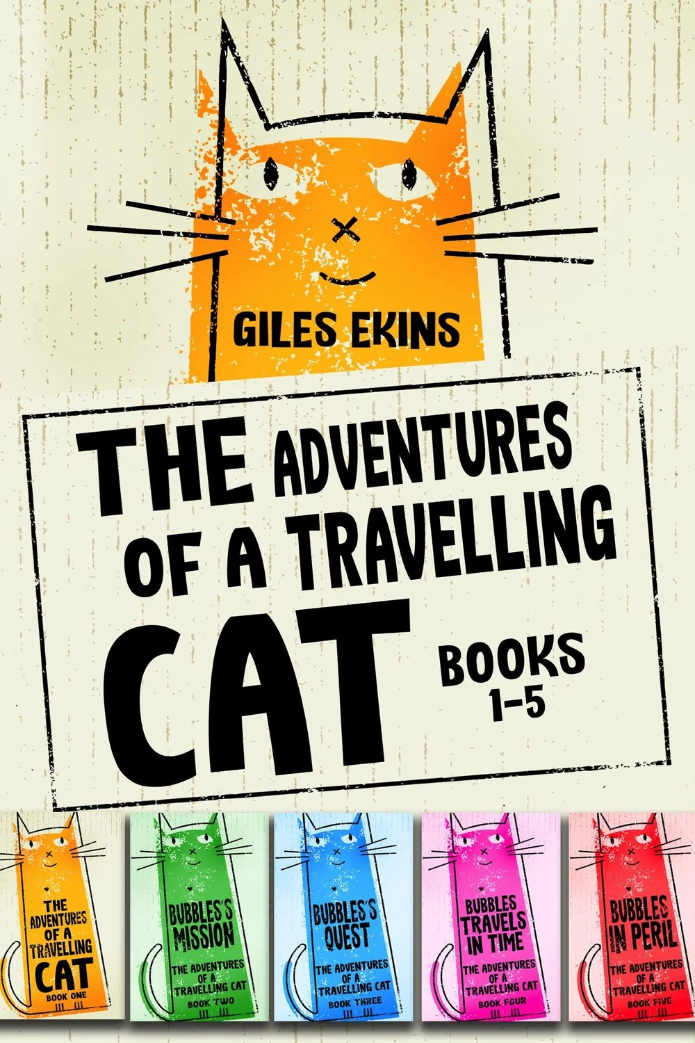 The Adventures Of A Travelling Cat - Books 1-5 cover