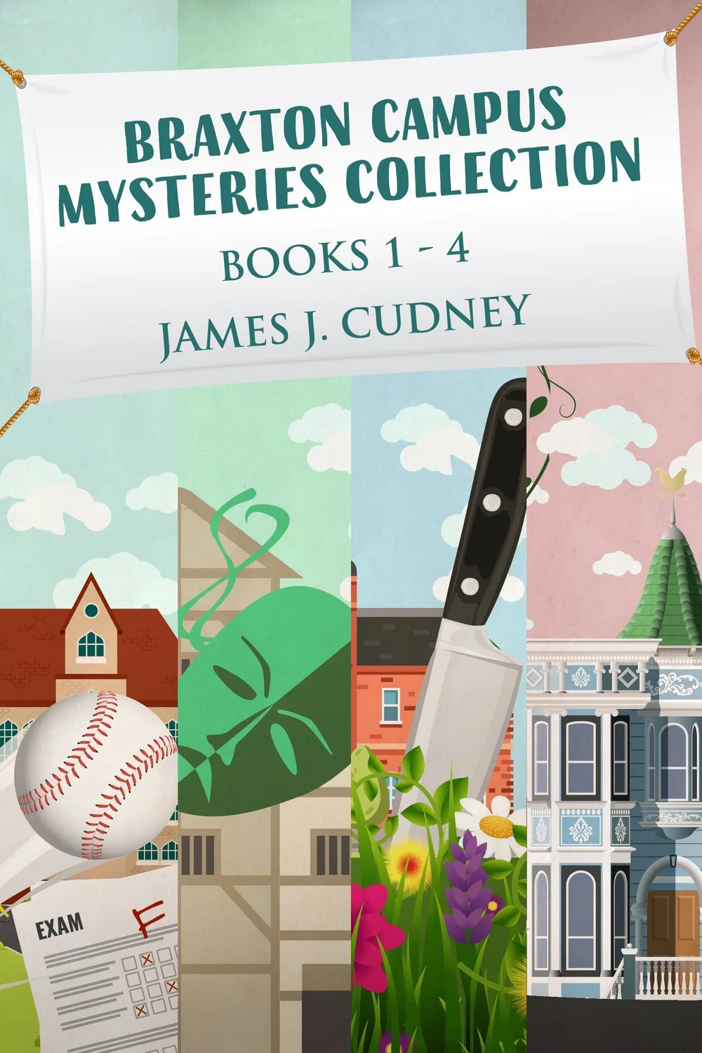 Braxton Campus Mysteries Collection - Books 1-4 cover